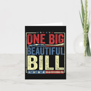 Trump Big Bill One Big Beautiful Bill Funny Politi Karte