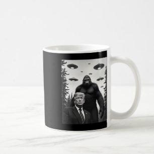 Trump Bigfoot UFO Außerirdischer Begegnung Außerir Kaffeetasse