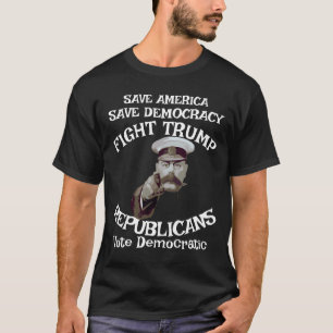 Trump Bismarck deutsches Schlachtschiff Stimmen si T-Shirt