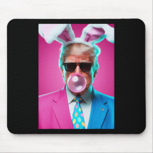 Trump bläst Kaugummi Politisch Republikaner Ostern Mousepad