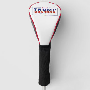 Trump Brandon 2024™ Election Golf Driver Cover Headcover