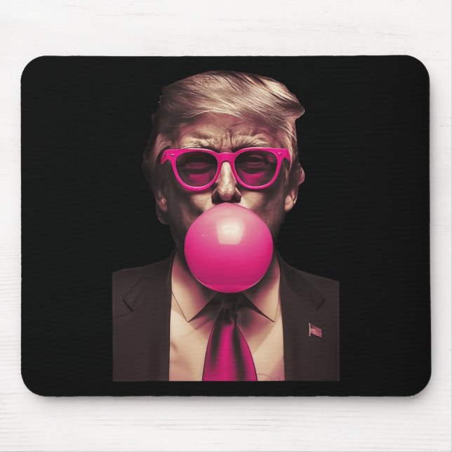 Trump Bubble Gum Mousepad (Vorne)