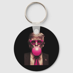 Trump Bubble Gum Schlüsselanhänger
