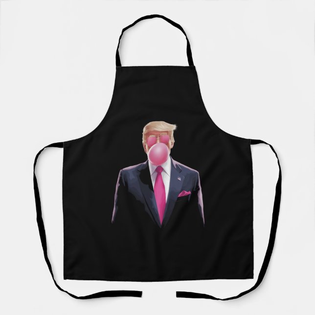 Trump Bubble Gum Schürze (Vorderseite)