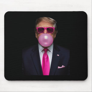 Trump Bubble Gum Shirt 2024 Abstimmung Präsident F Mousepad
