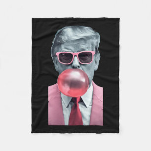 Trump Bubble Gum Yum 1  Fleecedecke