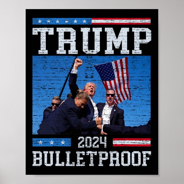 Trump: Bulletproof Fight Legend Donald Trump 2 Poster (Vorne)