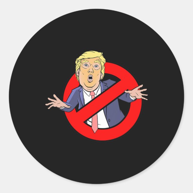Trump Busters Resist Shirt Runder Aufkleber (Vorderseite)