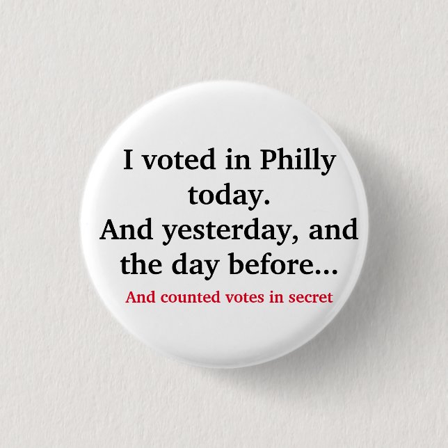 Trump Button (Vorderseite)