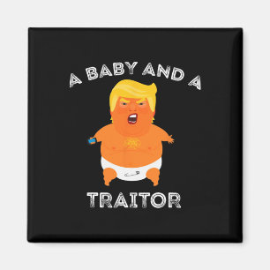 Trump Byby und ein verräter, lustiger Trump-Präsid Magnet