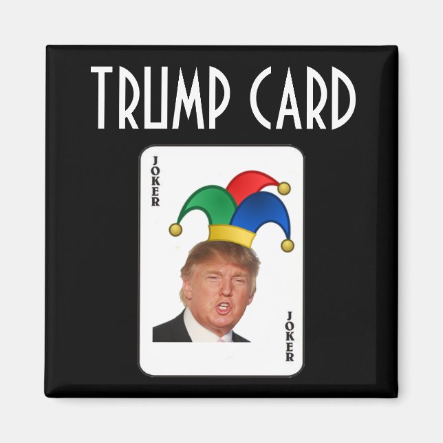 Trump Card - Joker Magnet (Vorne)