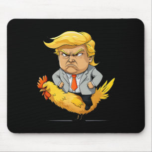 Trump Chicken Jockey Satire - Lustiger politischer Mousepad