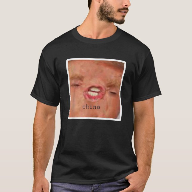 Trump China Shirt Meme T Shirt (Vorderseite)