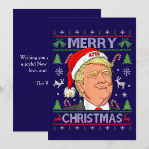 Trump Christmas Card Feiertagskarte