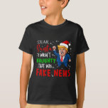 Trump Christmas Pajamas Sehr geehrte Santa Fake Ne T-Shirt<br><div class="desc">Trump Weihnachten Pajamas Liebe Weihnachten Fake Neuigkeiten Funny Xmas</div>