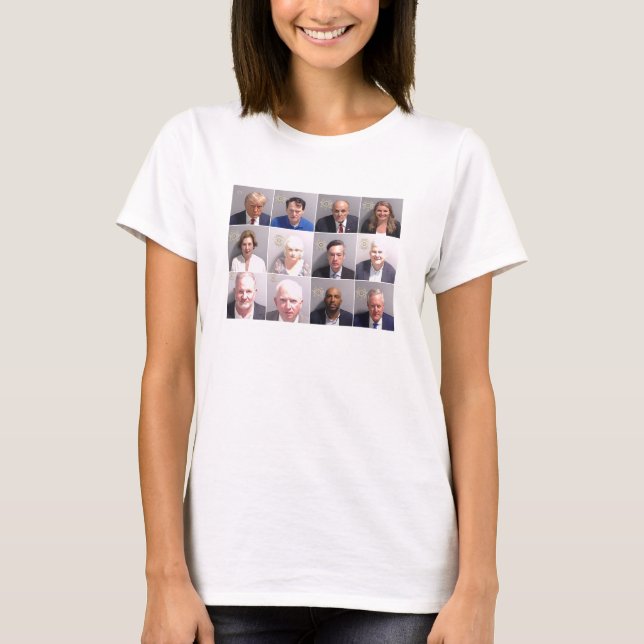 Trump Co-Beklagter Mugshots T-Shirt (Vorderseite)