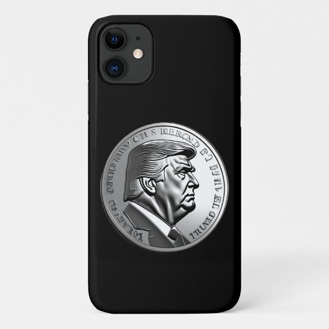 Trump Coin Phone Case (Rückseite)