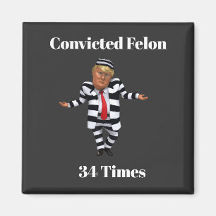 Trump condamné Felon Magnet