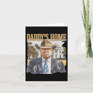 Trump Cowboy Western Daddy ist zurück Nimm Amerika Karte