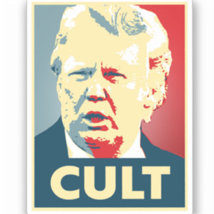 Trump Cult Aufkleber