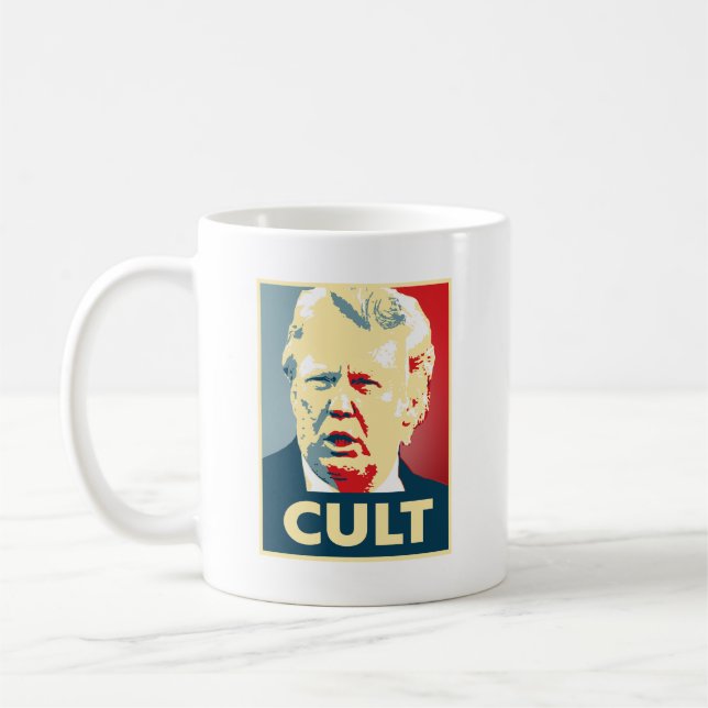 Trump Cult Kaffeetasse (Links)
