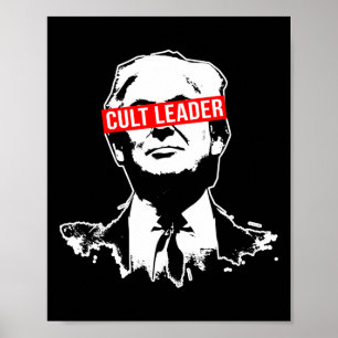 Trump Cult Leader, der es zu weit gegangen ist Poster