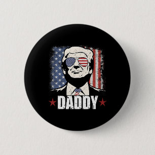 Trump Daddy 2025 Offizieller Trump Daddy Lustig 1 Button