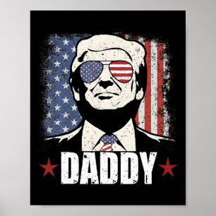 Trump Daddy 2025 Offizieller Trump Daddy Lustig 1 Poster
