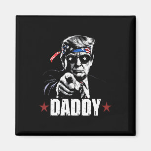 Trump Daddy 2025 Offizieller Trump Daddy Lustig 2 Magnet