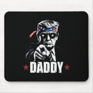 Trump Daddy 2025 Offizieller Trump Daddy Lustig 2 Mousepad