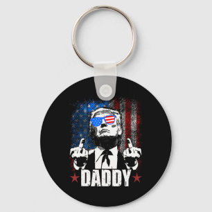 Trump Daddy 2025 Offizieller Trump Daddy Lustig 3 Schlüsselanhänger