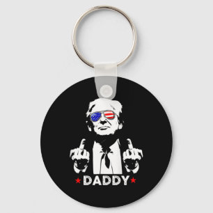 Trump Daddy 2025 Präsident Unterstützer Männer Und Schlüsselanhänger