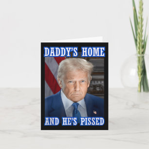 Trump Daddys Zuhause He's Ed 2025 Inauguration Por Karte