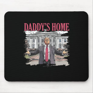 Trump Daddys Zuhause White House 2024 4 Mousepad