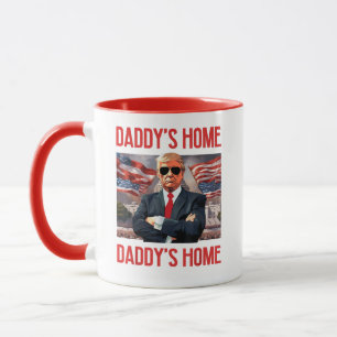 Trump Daddys Zuhause White House 2024 Tasse