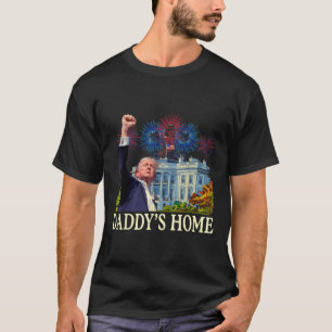 Trump Daddys Zuhause White House 2024 Willkommen z T-Shirt