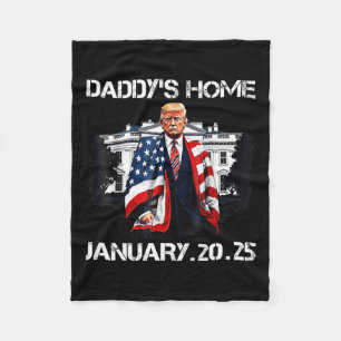 Trump Daddys Zuhause White House Fleecedecke