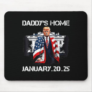 Trump Daddys Zuhause White House Mousepad