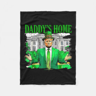 Trump Daddys Zuhause White House St Patricks Day 2 Fleecedecke