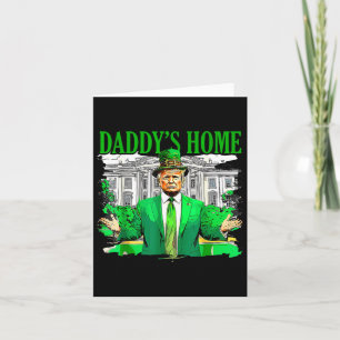 Trump Daddys Zuhause White House St Patricks Day 2 Karte