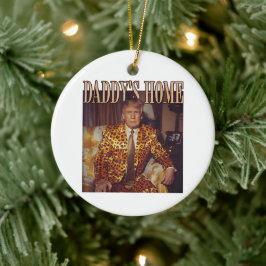 Trump Daddys Zuhause White House | Trump-Geschenk Keramik Ornament
