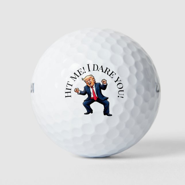 Trump Dance 47 Personalize Golfball (Vorderseite)