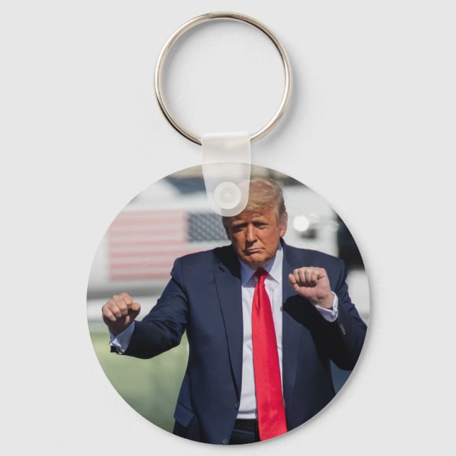 Trump Dance Funny Schlüsselanhänger (Vorderseite)