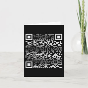Trump Dance Qr Funny Präsident Trump Tanzcode Karte