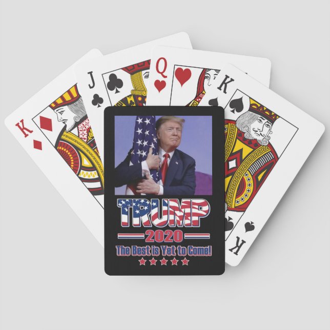Trump - Das Beste steht noch aus Spielkarten (Rückseite)