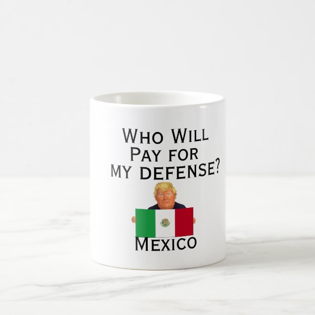 Trump Defence Coffee Mug (Centre)
