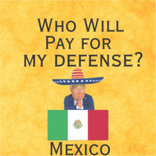 Trump Defense Custom-Cut Vinyl Sticker