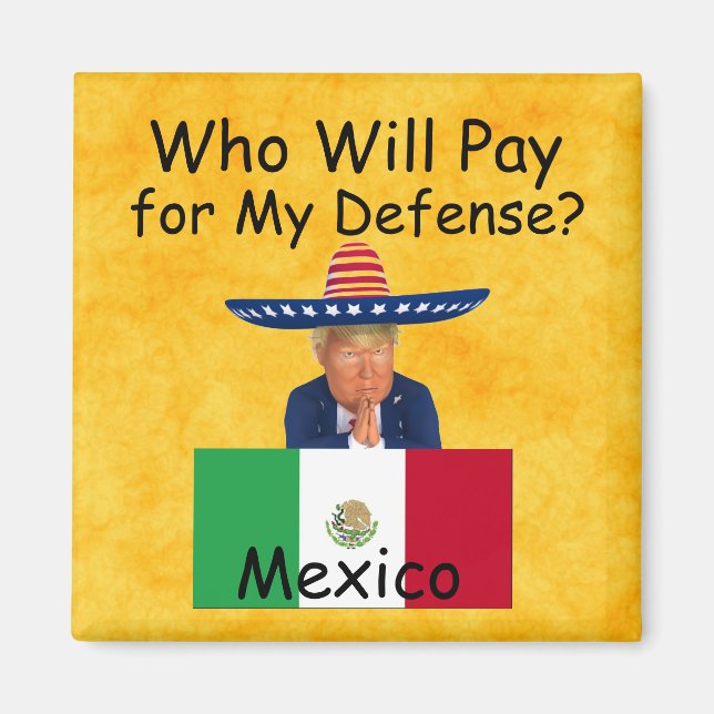 Trump Defense Magnet (Vorne)