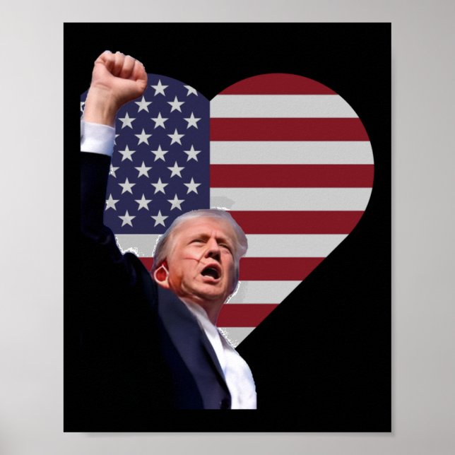 Trump Defiant Poster (Vorne)