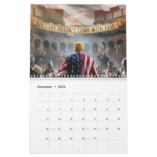 "Trump der Gladiator-Kalender" Kalender (Dez 2026)